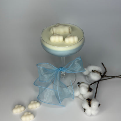 Cloud Martini – Handgemaakte Wolken Kaars