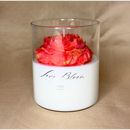 love bloom kaarsen