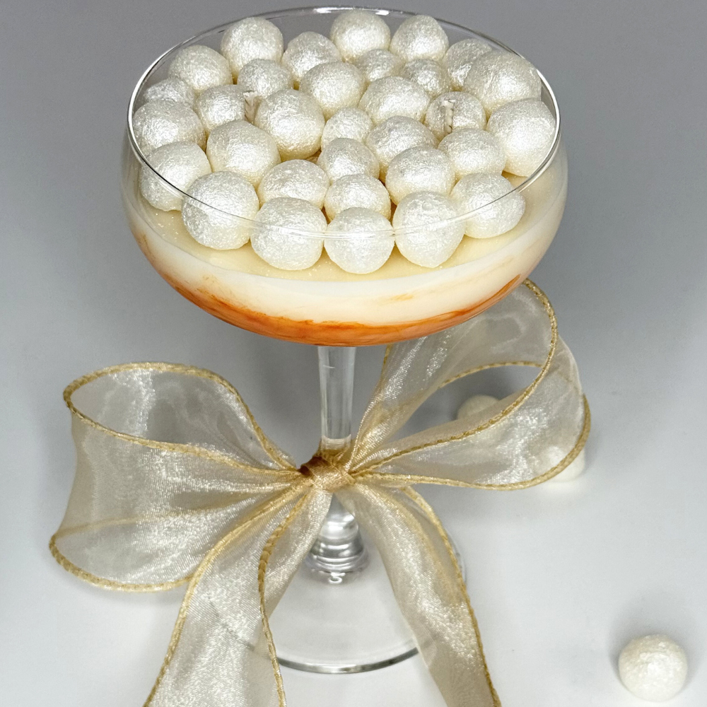 golden pearl kaarsen 2