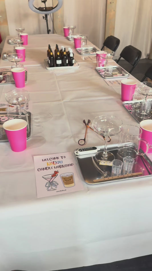 Cocktail Candle Workshop – Make Your Own Candle