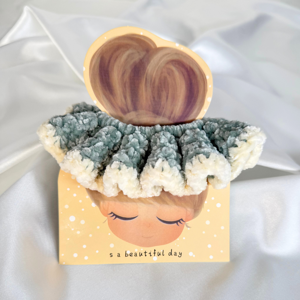 sage cream scrunchies sage cream scrunchies