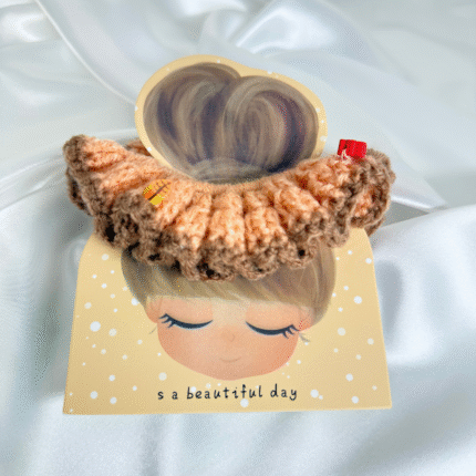 falling leaves scrunchies