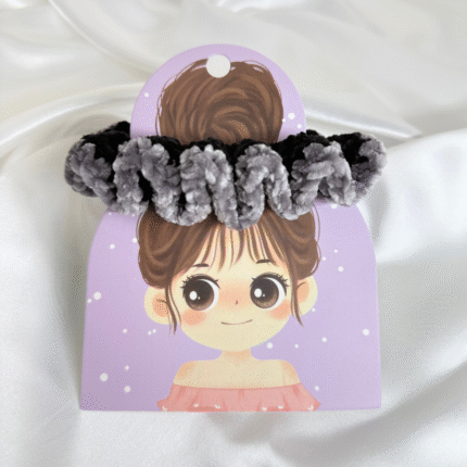 midnight stone scrunchies