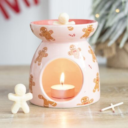 Pink-Gingerbreadman-Wax-Melter