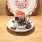 crimson rose vintage