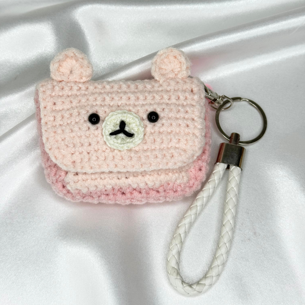 blush bear keychain blush bear keychain