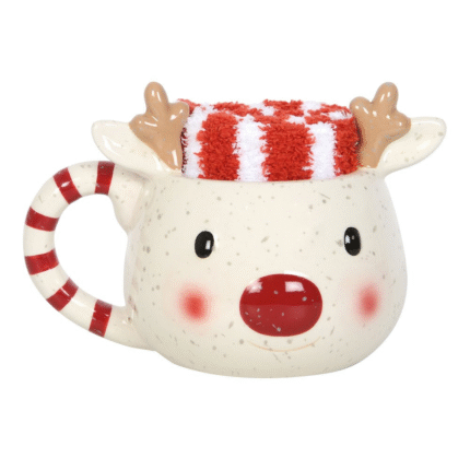 Rudolph-Mug-and-Socks-Set