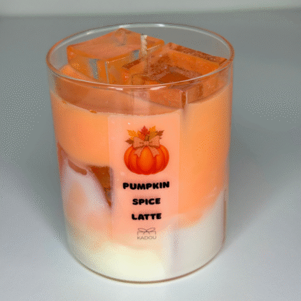 pumpkin spice latte kaarsen